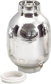 ALFI Replacement Glass with Sealing Ring for1 Litre Jewel, Silver, One Size