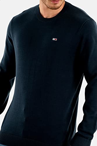 Tommy Jeans TJM Essential Light Sweater : Pull Léger Anti-Transpiration