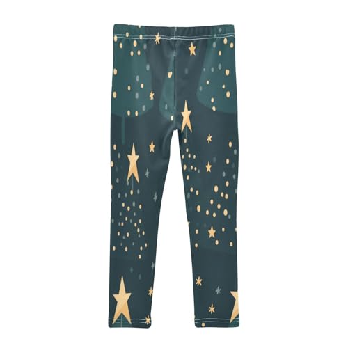Bolaz Toddler Girls Leggings Printed Yoga Pants Leggings Green Christmas Tree for Kids2