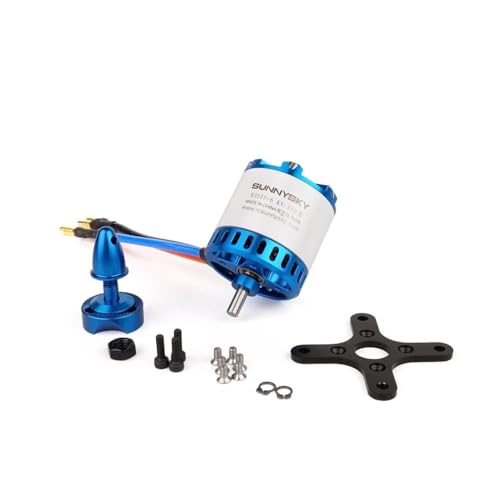 Moteur sans balais X3525-III anti-vibration avec arbre renforcé 6 mm pour châssis RC