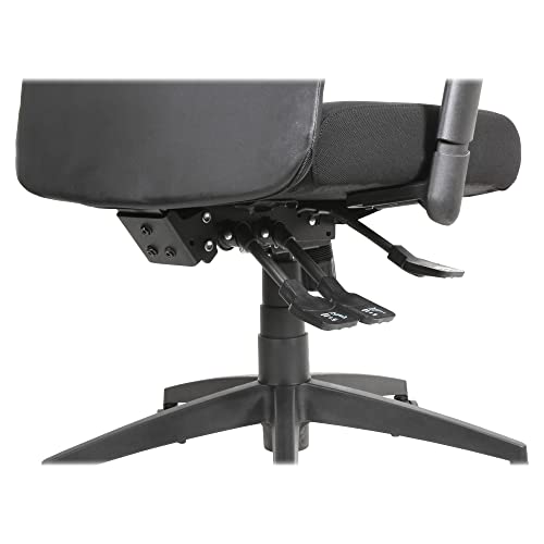 Lorell Executive High-Back Mesh Multifunction Chair, 46.3" X 27.8" X 27.8", Black #TOP7