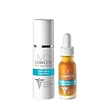 MD Complete Dark Spot Retinol Duo | Professional Dermatologist Dark Spot Correction | includes Dark Spot Corrector 1.0 fl oz and Retinol Vitamin C Concentrate Serum 0.5 fl oz| Set of Two