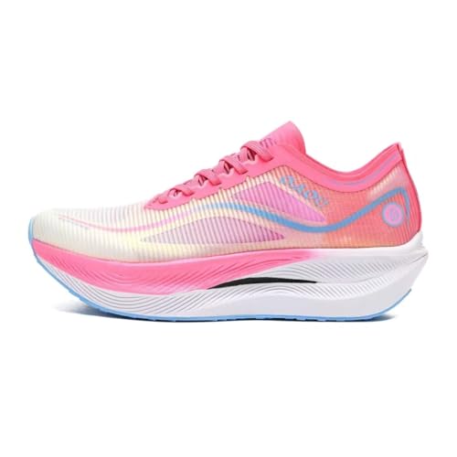 Image of Carbon Plate Marathon Running Racing Shoes Men Stable Support Shock-Relief Ultra-Light TPU Outsole Rebound Sneakers