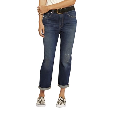 Current/Elliott Women's The Boy Genius Boyfriend Classic Fit Jean