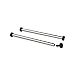Dz7257 Watch Screw Tube for Diesel Men's Little Daddy Watch Band Connect Link Rod (Black)