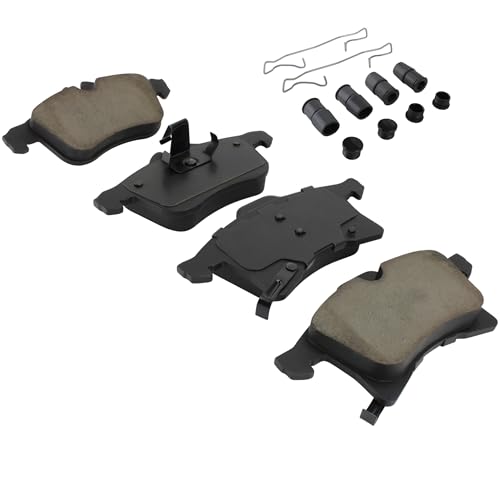 Image of QUALITY-BUILT Front Ceramic Brake Pads, Premium 1001-1361C, Compatible with 2000-2009 Chevrolet /Saturn (Astra, Meriva, Zafira)