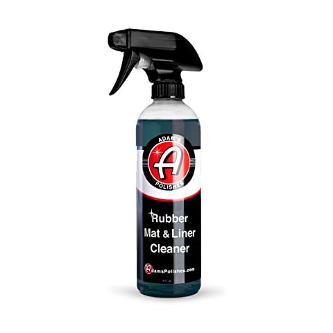 Adam's Polishes Rubber Mat & Liner Cleaner 16oz Protectant & Rubber Floor Mat Cleaning Solution for Car Detailing | Deep Cleans & Restores Mats, Truck Bed Cargo Liners, Trunk Mat Accessories & More Cover