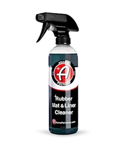 Adam's Rubber Mat & Liner Cleaner 16oz - Floor Mat Cleaner Restores Rubber, Plastic & Vinyl Mats For Car Detailing, Alos Works On Truck Bed Cargo Liners, Trunk Mat Accessories & More