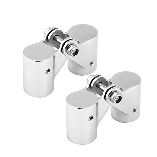 KIMISS Raccordi per tubi per tubi per rotaie per barche girevoli pieghevoli in acciaio inox per yacht(22mm)