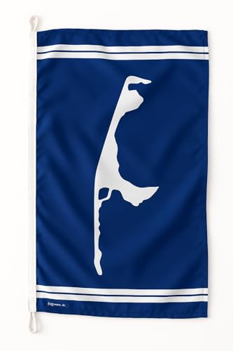 Drapeau bateau Sylt bleu orientable 150x90 cm moderne