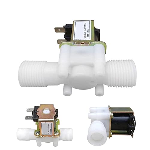 Électrovanne d'entrée d'eau 1/2 DC24V normalement ouverte en plastique pour contrôle de pression