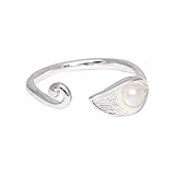 ♥ Materialtyp ♥ Verwenden Sie nur fortgeschrittene Materialien für die Herstellung von handgefertigten Schmuck: Machen Sie mit Gebürstet-Glänzend S925 Sterling Silber.Aller Schmuck ist bestandener Inspektions-Standard, nicht schädlich für Ihre Gesundheit