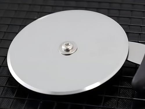 Pizza Cutter Wheel, Stainless Steel Slicer, Sharp Classic Cutters, Kitchen Gadget with finger guard protects, Easy dishwasher cleaning - Thumbnail 6