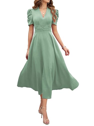 Robe d'été mi-longue Krumba fluide qui affine la silhouette