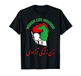 Frauen Life Freedom, niedliche Iran-Flagge mit Frauen des Irans T-Shirt