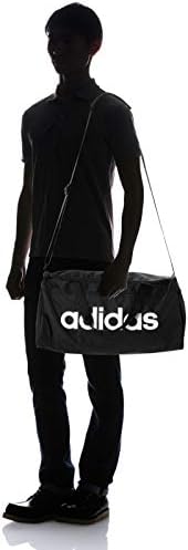 adidas linear core duffel bag small
