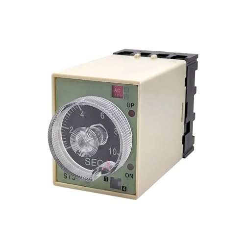 Relais temporisé ST3PA-A temporisation mise sous tension AC 110V socle