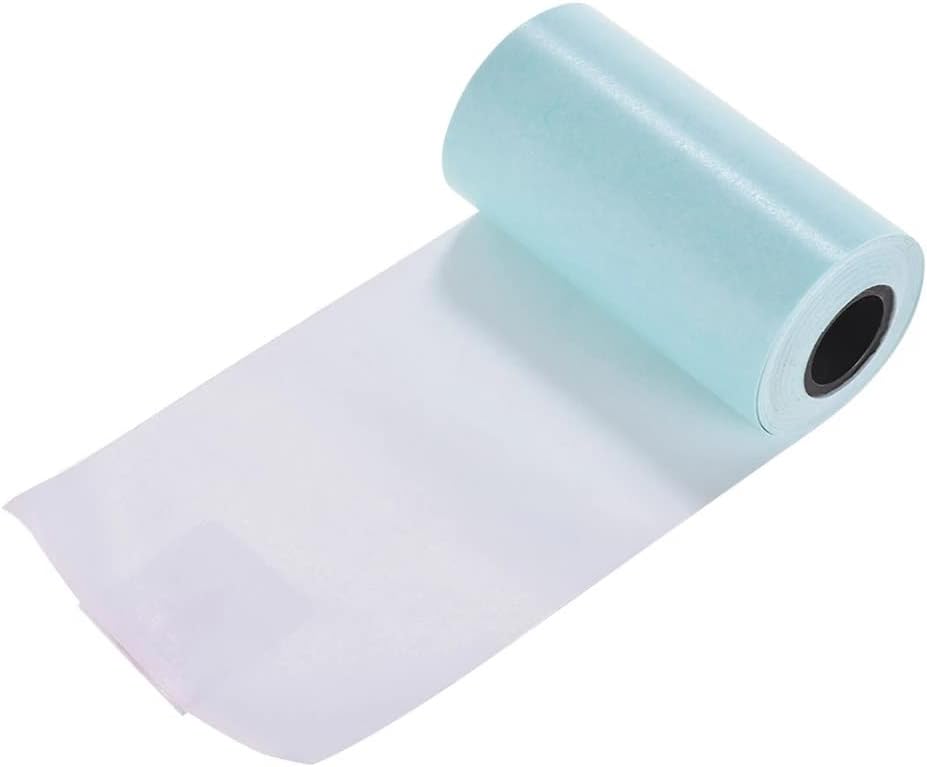 30 Rolls Thermal Paper with Self-adhesive Printable Sticker Paper Roll Direct 57 * 30mm for PeriPage A6 Pocket PAPERANG P1/P2