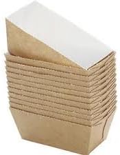 Bakery Direct 200 Mini LOAF Card Bake-in Disposable Paper Moulds FREEPOST