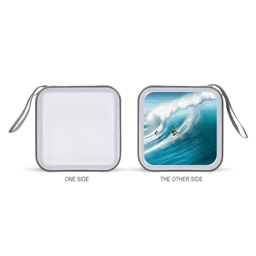Funda para CD de surf con correa de mano para coche y hogar 8