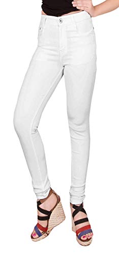 Image of FCK-3 Stretchable Denim Pencil Fit Regular Fit High Waist Jeans for Women