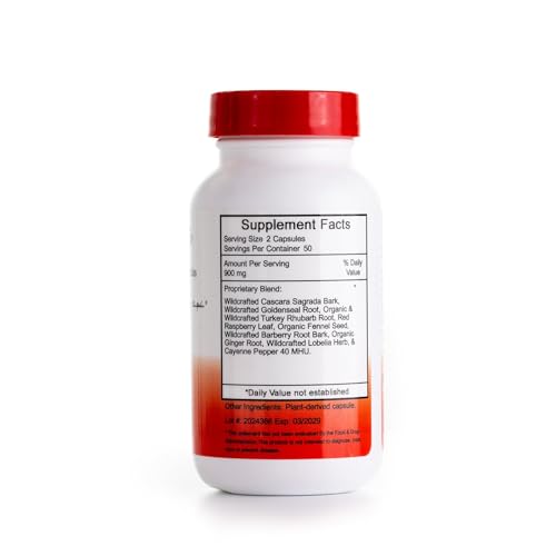 Christopher's Original Formulas Lower Bowel Cleanse Formula Capsules - Herbal Laxative Colon Cleanse and Gut Cleanse 100 ct. - Image 3