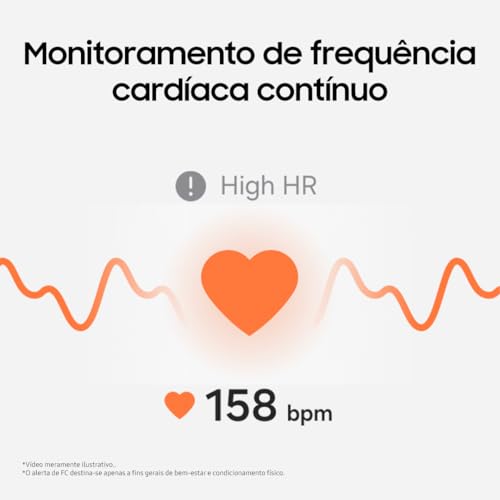 Samsung Galaxy Ring Tamanho 10, Monitor de treino, rastreador de sono, bateria de até 7 dias, Materi
