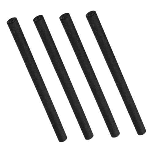 BESPORTBLE 4pcs Graphite Carbon Rod Rods Precision Graphite Industrial Raw Material Heat Resistant Easy Handling