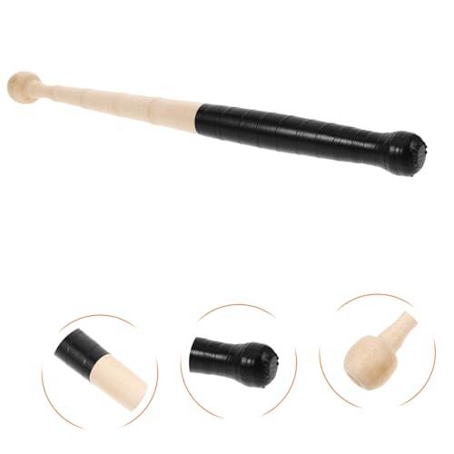 Mazas para batería Levemolo de 35 cm beige miniatura 3