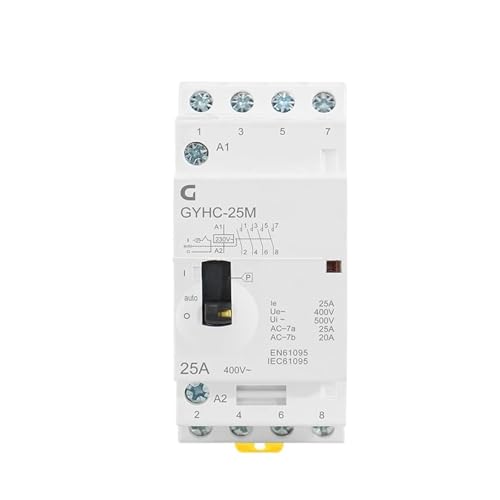Contacteur 4P 25A 2NO2NC pour sécuriser la charge de votre tableau électrique