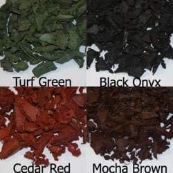 Yardwise Rubber Landscape Mulch - Multiple Colors Brown