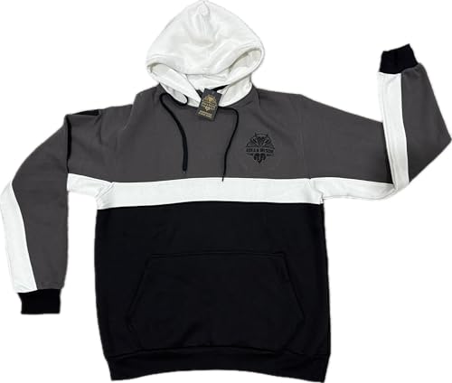 GOKA & MESCHÉ Unisex Oversized Hoodie – Cotton Fleece Pullover Sweatshirt, Combination Streetwear Style - Main Image