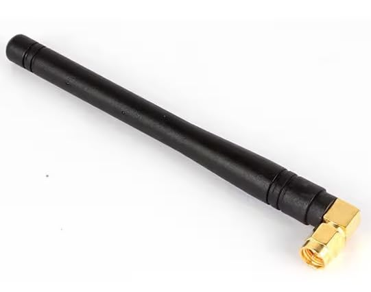 2.4Ghz-5Ghz Dual Band Antenna, 2.5dBi gain, 10CM, L Shape SMA Antenna-image-1