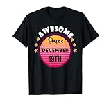 December Birthday Awesome born on December Vintage