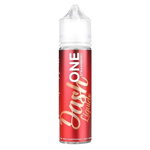 Dash Liquids Aromakonzentrat One Strawberry, Shake-and-Vape zum Mischen mit Basisliquid für e-Liquid, 0.0 mg Nikotin, 15…