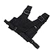 Walkie-Talkie-Brusttasche, Walkie-Talkie-Doppel-Brustgurt-Frontpack-Beutel Holster-Tragetasche, hochwertige Walkie-Talkie-Brusttasche für die Polizei, Produktionswerkstatt