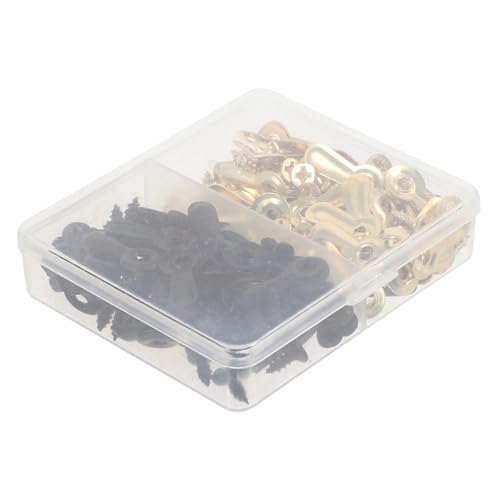 Image of 360pcs Turn Button with Screws for Photo Frame Hardware for Hanging Pictures and Art Easy Installation Fasteners for Craft Projects