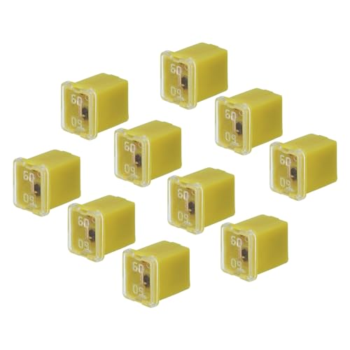 Fusible automotriz 48V 60A uxcell con terminal hembra para evitar sobrecargas en camión 10 unidades