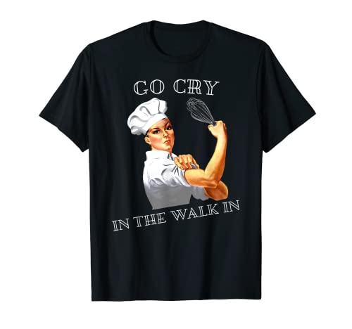 Funny Cook T-Shirt Line Kochshirt Retro Chef Kochen Geschenk T-Shirt