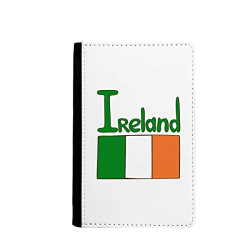 Étui de voyage pour passeport Irlande vert - Protège-passeport motif drapeau