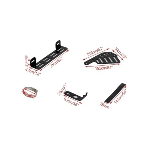 Kit carénage avant universel moto finition supérieure pour capot de phare
