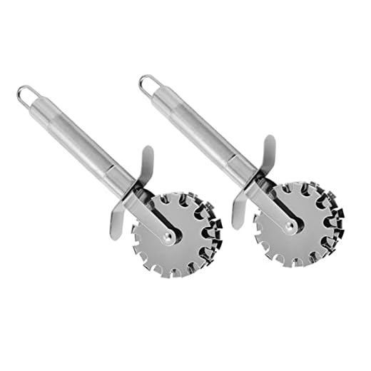 MAGICLULU 2 Piezas Aflojador De Carne De Cinco Ruedas Utensilios De Cocina Martillo De Res Herramienta De Ablandador De Carne Mazo De Res Acero Inoxidable Salir Adelante por Sí Mismo Rodillo