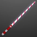 FlashingBlinkyLights Candy Cane Light Up Sword Christmas Saber Toy
