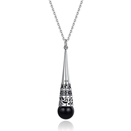 🌈Misura collana--misura approssimativa: circa lady ciondoli per misura collane: diametro: 9 mm, altezza: 50 mm, lunghezza della catena: 50 cm. Peso: 6 g/pezzo. (Potrebbero esserci errori nella misurazione manuale) Minimalista, elegante, leggero, unico... Non esiste una parola esatta per descrivere la sua bellezza. Indossare questa collana in argento sterling fatta a mano e dal design unico dona alle donne un'eleganza unica e nobile.