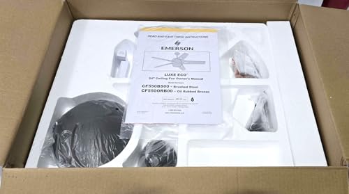 Luminance Emerson Cf550Lorb Luxe Eco Modern Ceiling Fan (No Blades) 6-Speed Wall Control thumb #5