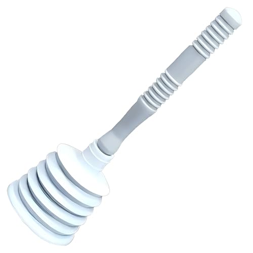 Émbolo de fregadero y drenaje para cocinas, émbolo de inodoro, draga, potente plomero, estilo comercial, bomba de aire, bomba de drenaje, ideal para tuberías de fregadero de cocina y baño