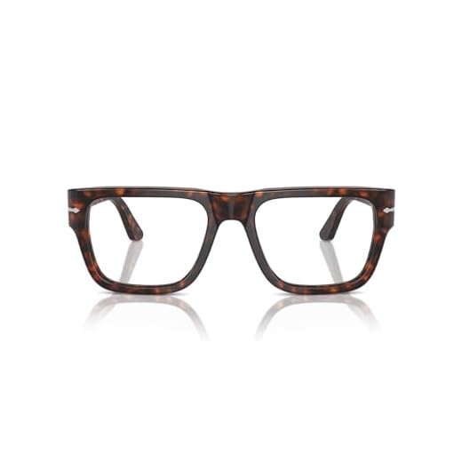 Persol Óculos de sol quadrados PO3348V, lentes Havana/Demo, 55 mm, Lente Havana/Demo, 55 mm