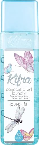 Pure Life Concentrated Laundry Fragrance 200ml 80 Washing Cycles - Long Lasting Perfume Fabric Conditioner Highly-Concentrated Formula