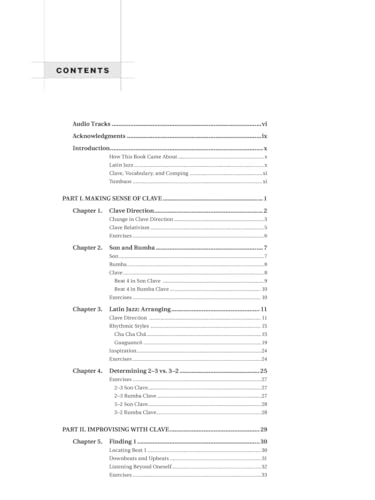 Latin Jazz Piano Improvisation: Clave, Comping, and Soloing Book/Online Audio - Thumbnail 3
