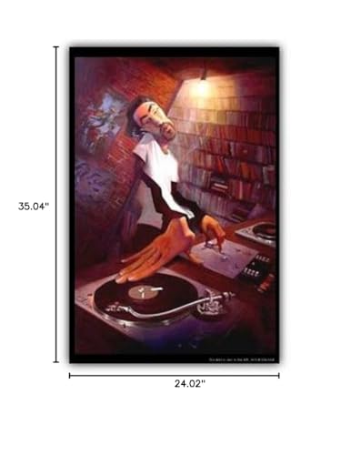 The Poster Corp TEL2197 Justin Bua The D.J. Art Print Poster thumb #1